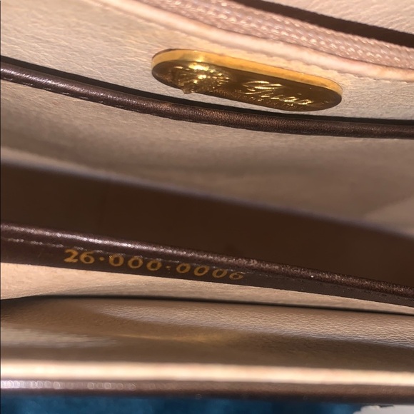 EUC Vintage Gucci Elegant Brown Leather Small Handbag EUC clean - Picture 9 of 10